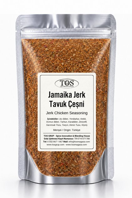 Jamaika Jerk Tavuk Çeşni 100 gr Jamaican Jerk Chicken Seasoning - Premium Quality | Baharat Karışımı