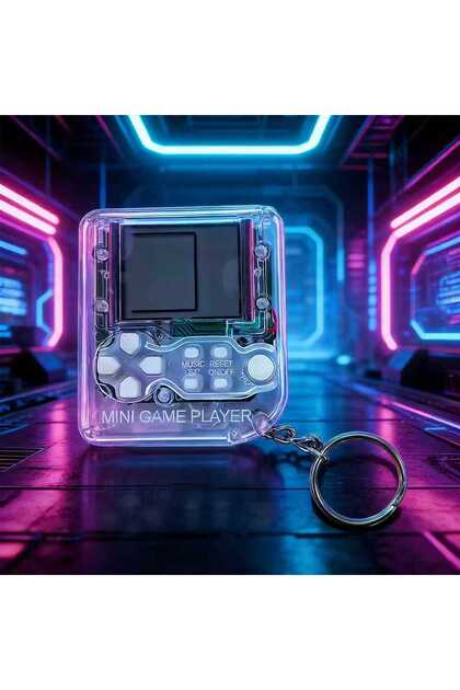 1pcs WHITE Retro Mini Handheld Game Console Classic Electronic Games Handheld Game Machine Children'