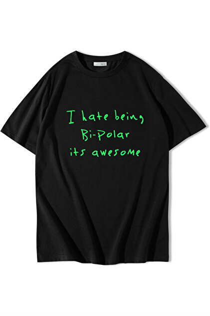 コレクション T-Shirt of Kanye West BRZ COLLECTION Unisex Oversize I hate being Bi-Polar its awesome