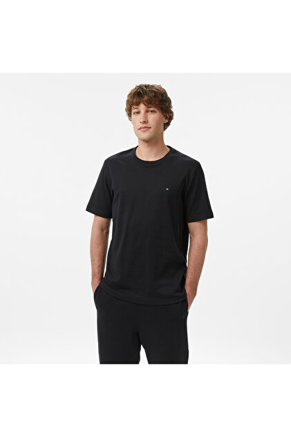 BOSS Lacivert Erkek Regular Fit T-Shirt Te_interlock_50554790