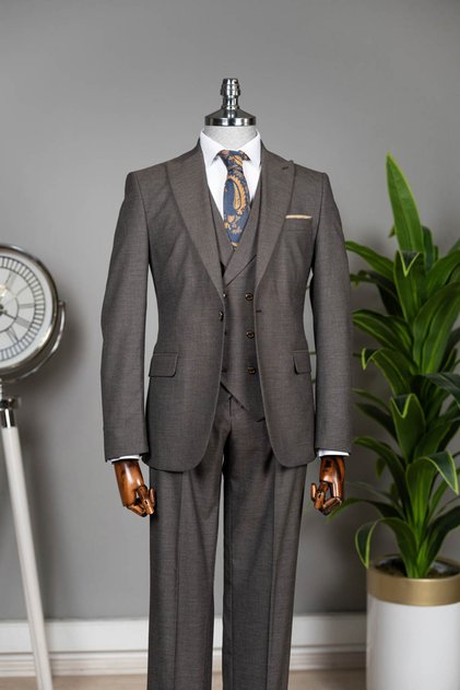 Vest Suit - Slimfit, Choose One Size Larger.