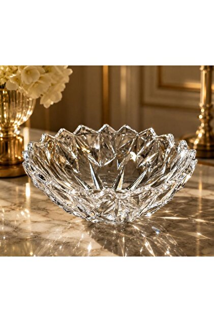 Dekoratif Kristal Cam Kase&Meyvelik