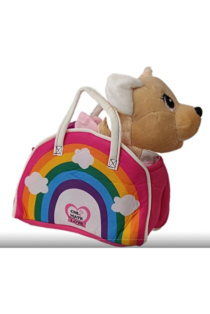 TOYFEST Uzaktan Kumandalı Çantalı Yürüyen Sesli Peluş Köpek