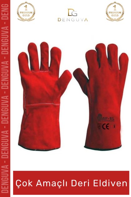 #ÇokAmaçlıDeriEldiven Isıya Dayanıklı Yanmaz Su Geçirmez Lamineli Ergonomik Kaliteli Çok Amaçlı Deri Eldiven
