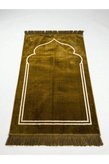 Four Seasons - Amber Machine Woven Prayer Rug 70X110 cm