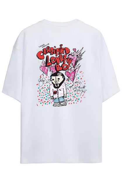 Tricou unisex din bumbac premium, imprimat cu design special Drake Iceman