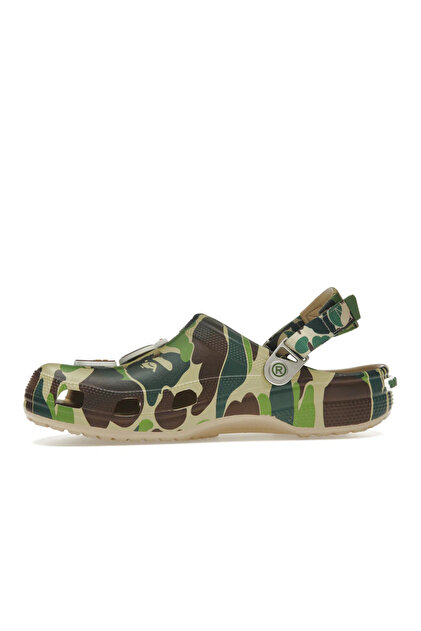 靴 A BATHING APE x Crocs Classic Clog 23cm Crocs Classic Clog A Bathing Ape ABC Camo Green - Fiyatı, Yorumları