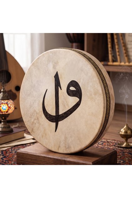 Tasarımlı Bendir (Kılıf Hediyeli)