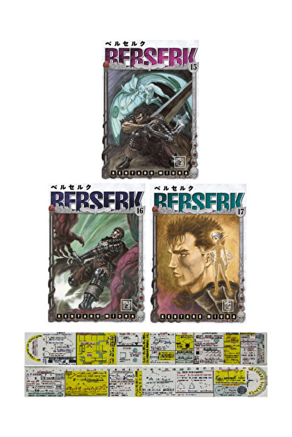 Destek Yayınları Berserk 14-15-16-17. Ciltler Manga Seti (Özel