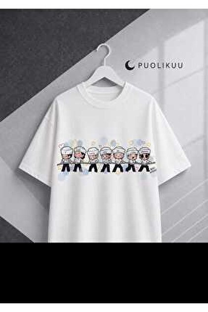 puolikuu Arirang World Tour BTS Baskılı Oversize Tshirt - Fiyatı