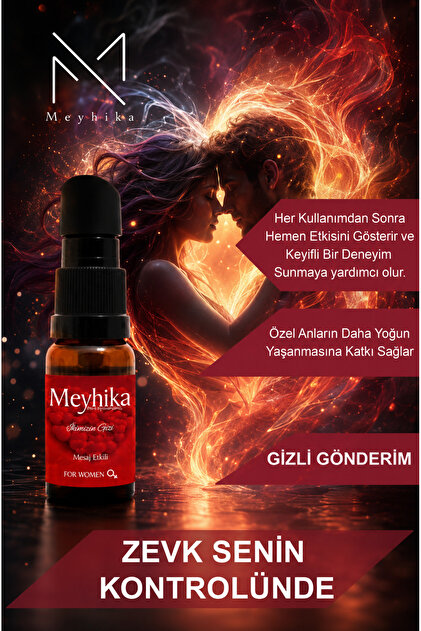 meyhika Kadın U.Yarıcı A.zdırıcı Z.evk Arttırıcı Masaj Jel 10 ML