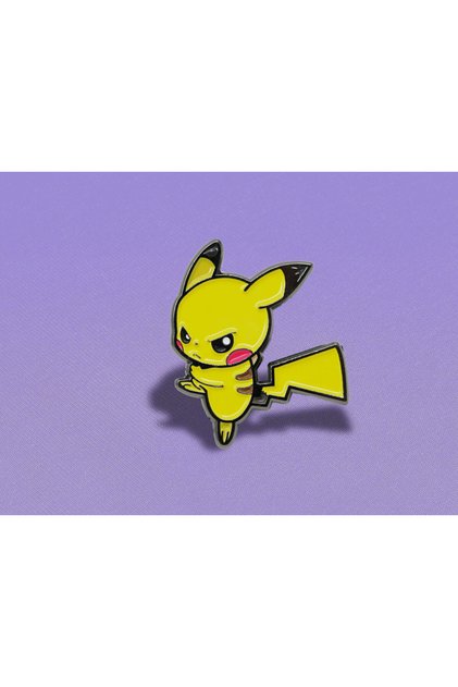 Brooch - Pikachu - How to Attach - Pin