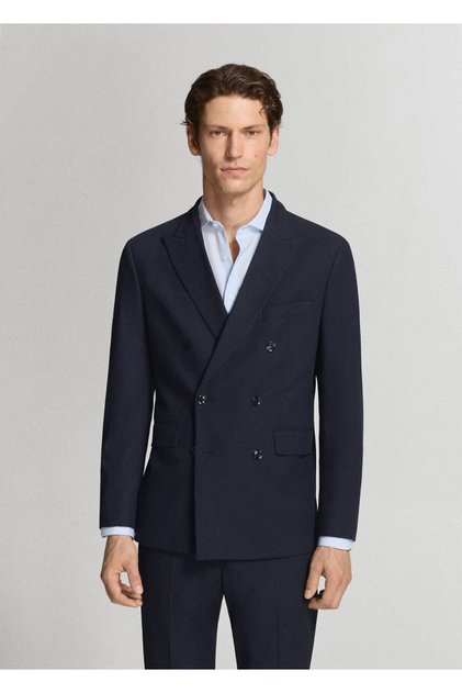 Slim fit Monaco kruvaze blazer ceket