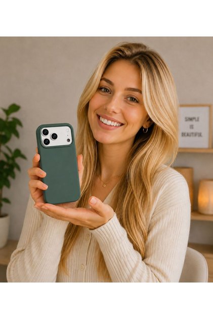 iPhone 17 Pro Max Case with Velvet Inside Screen and Camera Raised Launch Silicone Case and Cover