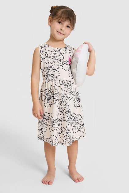 Girls' Beige Dress 50327334-VR011