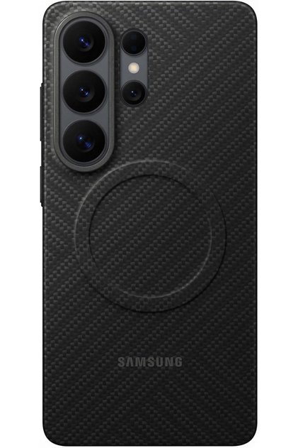 Samsung Galaxy S25 Ultra Carbon Magnet Case, Black