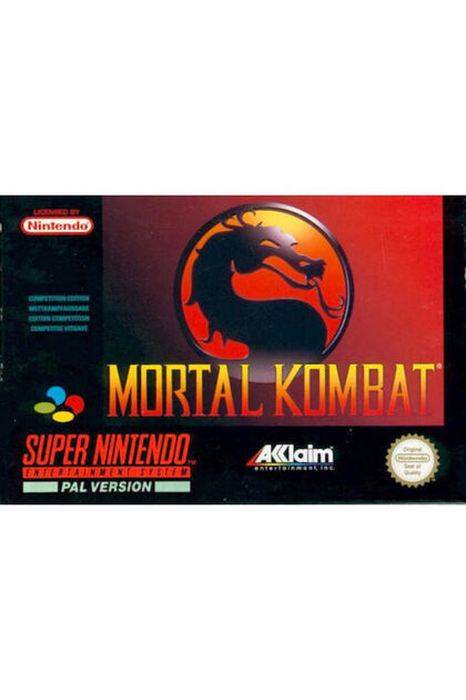 Mortal Kombat Παιχνίδι SNES (Μεταχειρισμένο) (Μόνο το παιχνίδι)