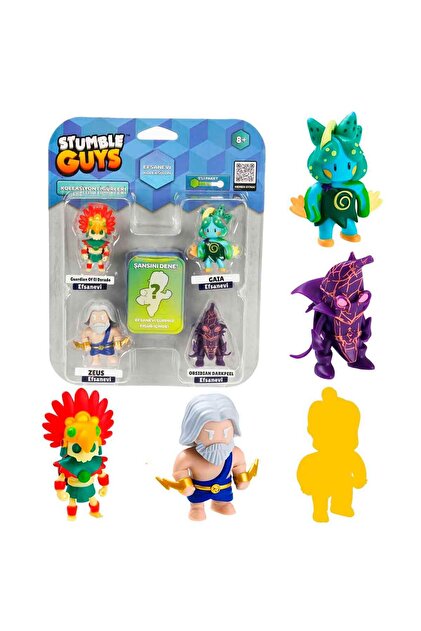 Stumble Guys Mythic Serisi 5'li Figür Seti - Star Seeker'Lı Set