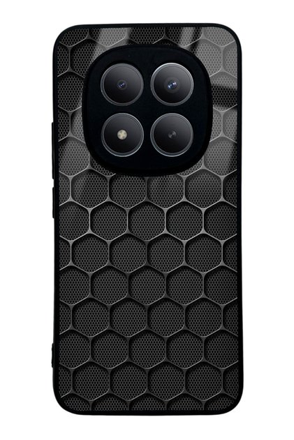 Xiaomi Redmi Note 15 Pro Plus Glossy Phone Case with Armor Grid Design