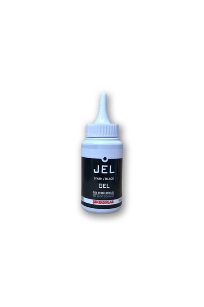 ŞekerSugar Jel Gıda Boyası 150gr Şişe Siyah