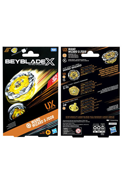 Beyblade X Wand Wizard 5-70DB UX Starter Pack Set - Fiyatı, Yorumları
