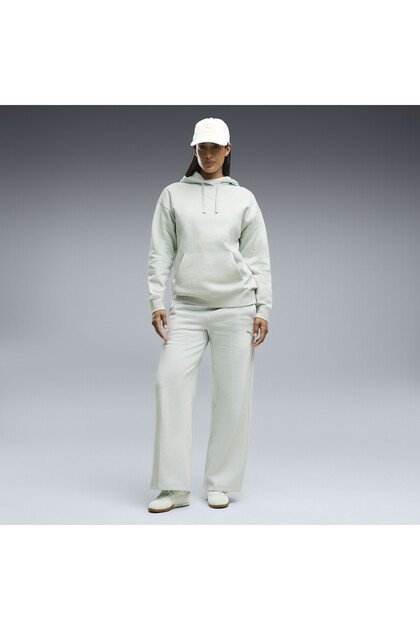Essentials Cat Fleece Hose s weitem Bein