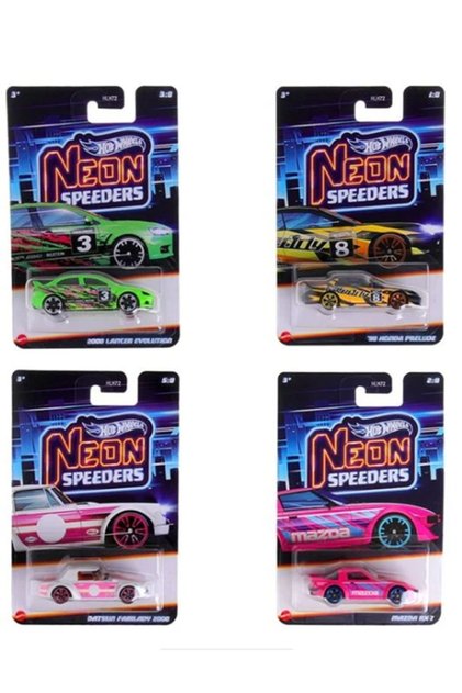 Mașinuță de jucărie Neon Speeders - Mattel