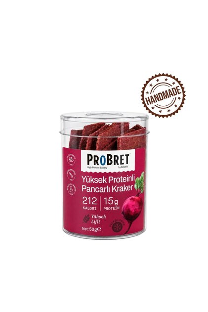 PR0BRET Yüksek Proteinli Pancarlı Kraker