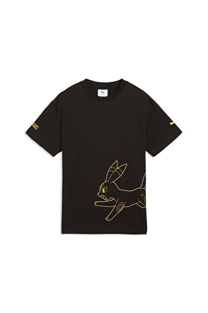 X Pokemon Youth Wide Cut Graphic Detailed T-Shirt