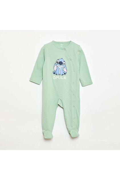 Disney Cotton Baby Sleepsuit GREEN