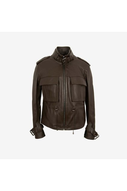 Women's Leather Coat Bk-2074