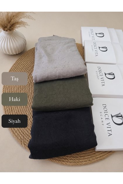Dolce Vita Original Iron-Free Bamboo Shawl 3-Pack