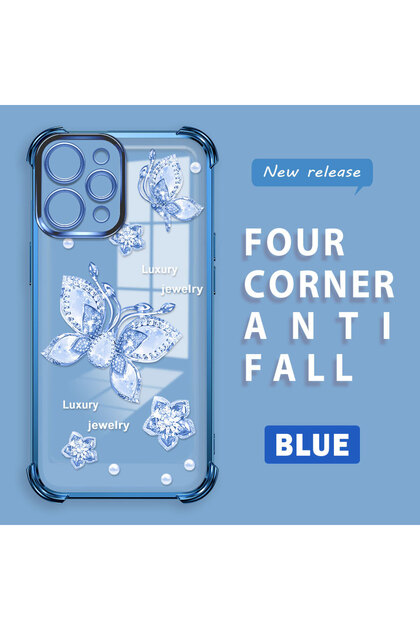 Xiaomi Redmi 12 4g Compatible Transparent Back Four Corners Reinforced Impact Protection Silicone Case