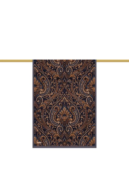 Brown Shahrazat Pattern Sura Silk Shawl