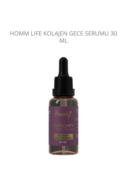 HOMM LIFE KOLAJEN GECE SERUMU 30 ML