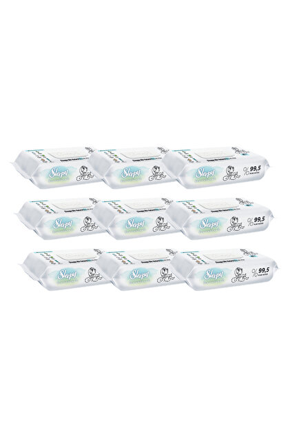 Pachet promoțional - 9x șervețele umede pentru bebeluși, cu 99,5% apă pură - 40 bucăți Bio