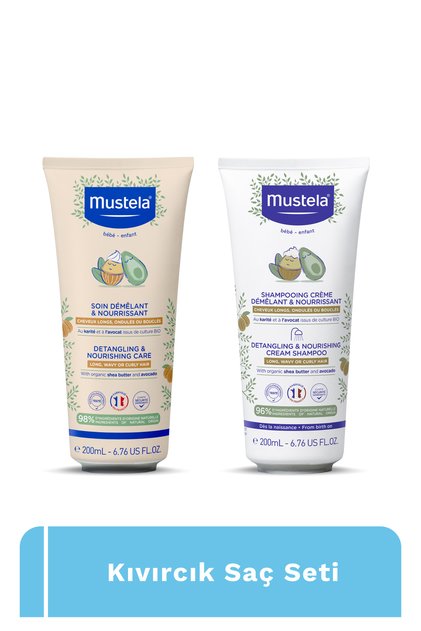 Kolay Tarama Saç Bakım Seti Besleyici Şampuan 200 ml ve Dolaşıklık Karşıtı Saç Kremi 200 ml
