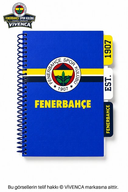 New Season Licensed Cardboard Cover Spiral Planner Notepad with Vivenca and Bookmark