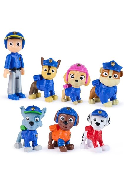 Search & Rescue Team Pack with 7 Collectible Action Figures, Including Ryder & 6 Pups, Ki