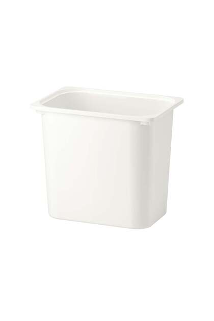 Storage box, white, 42x30x36 cm