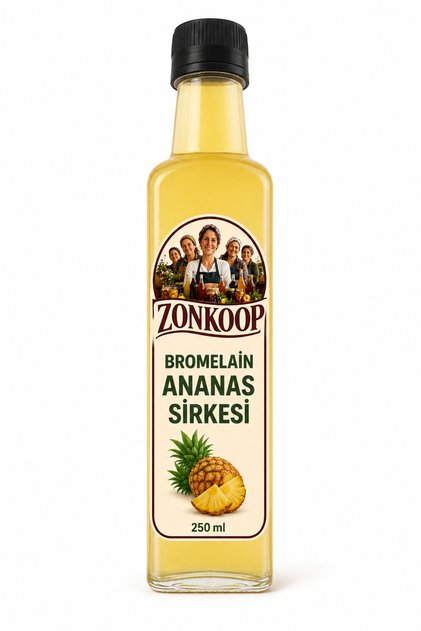 Bromelain Ananas Sirkesi 250 ml