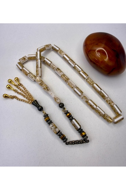 Average 8/12 mm Dimensions Cutting Model Plexi Glass Gold Leaf Airplane Glass Prayer Beads