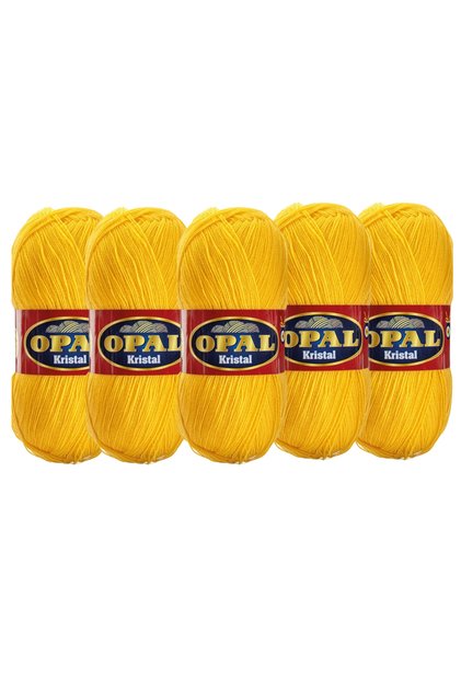 Kristal Fiber Yarn 5-Pack 100 Gr 450 Mt – Bath Fiber, Scrubbing Cloth and Dowry Knitting Yarn
