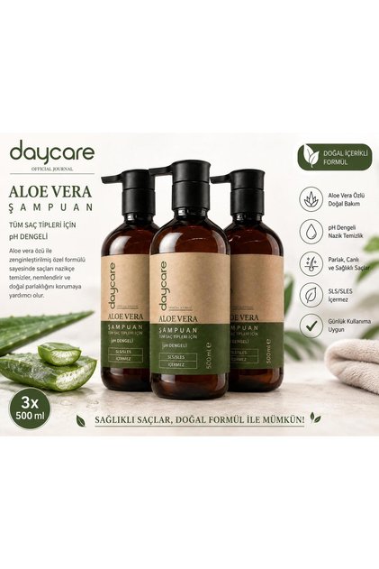 Aloevera Shampoo 3X500Ml