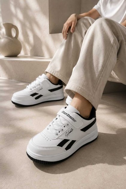 Children's Daily Sports Shoes School-Daily Velcro Comfortable Sneaker Lightweight Non-Slip Sole