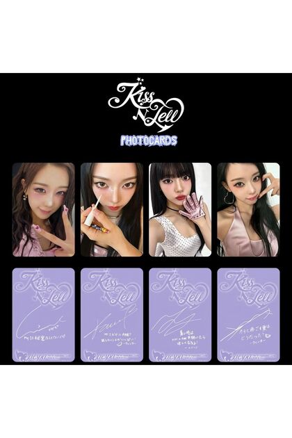 Kpop Dünyasi AESPA '' Lemonade '' ACID Ver. Photocards Set