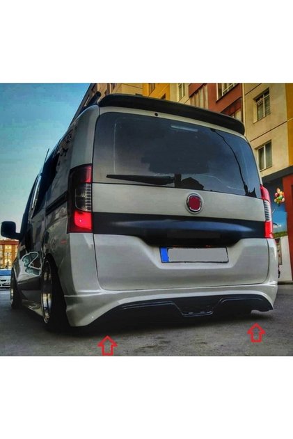 Fiat Fiorino Custom Arka Tampon Eki Boyasız