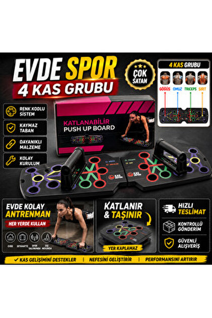 pekial CKSpor 5 Çelik Yaylı El Ayak Göğüs Yayı | Çok Fonksiyonlu