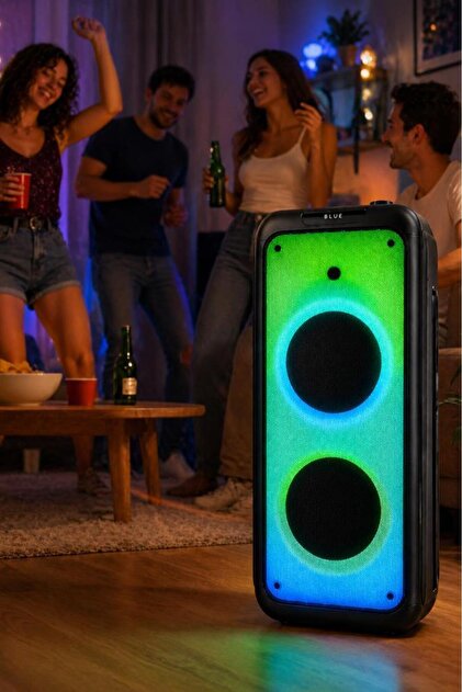 Torima Bluetooth Hoparlör Rgb Işıklı Speaker BTS-1938 Siyah