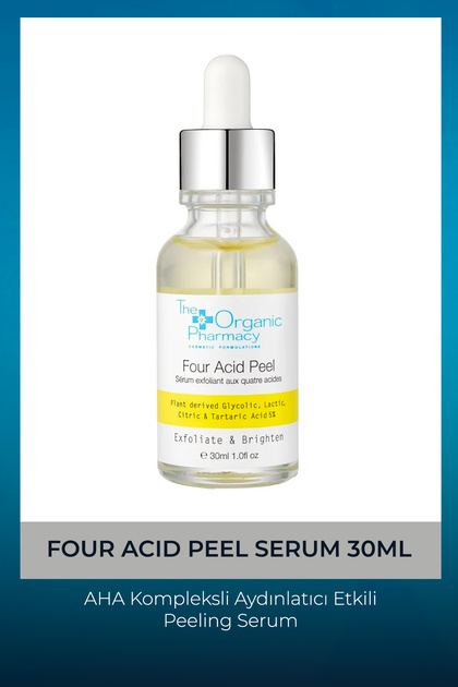 The Organic Pharmacy Four Acid Peel Mat Ve Donuk Ciltler Için